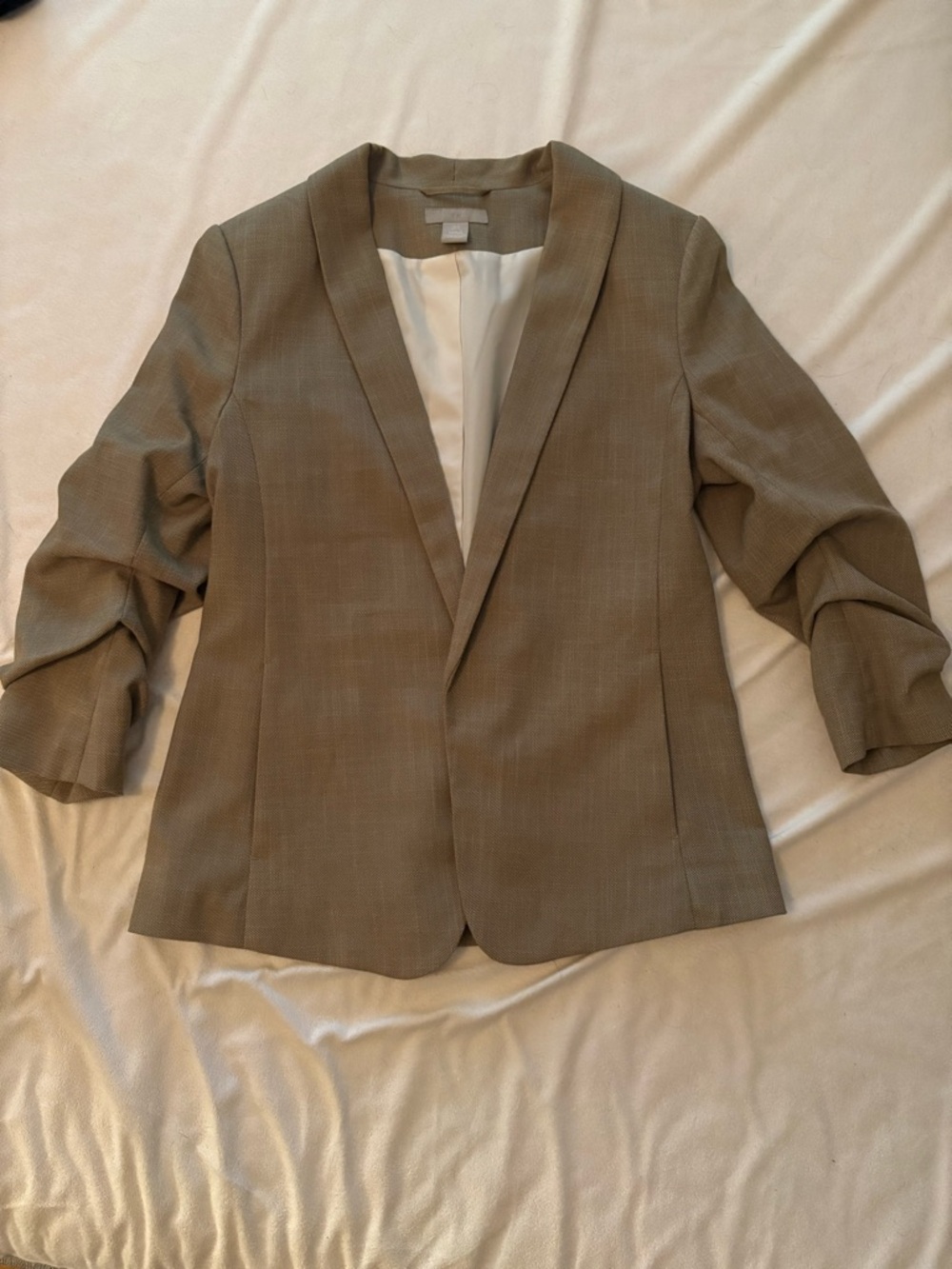 H&M Taupe Tailored Blazer